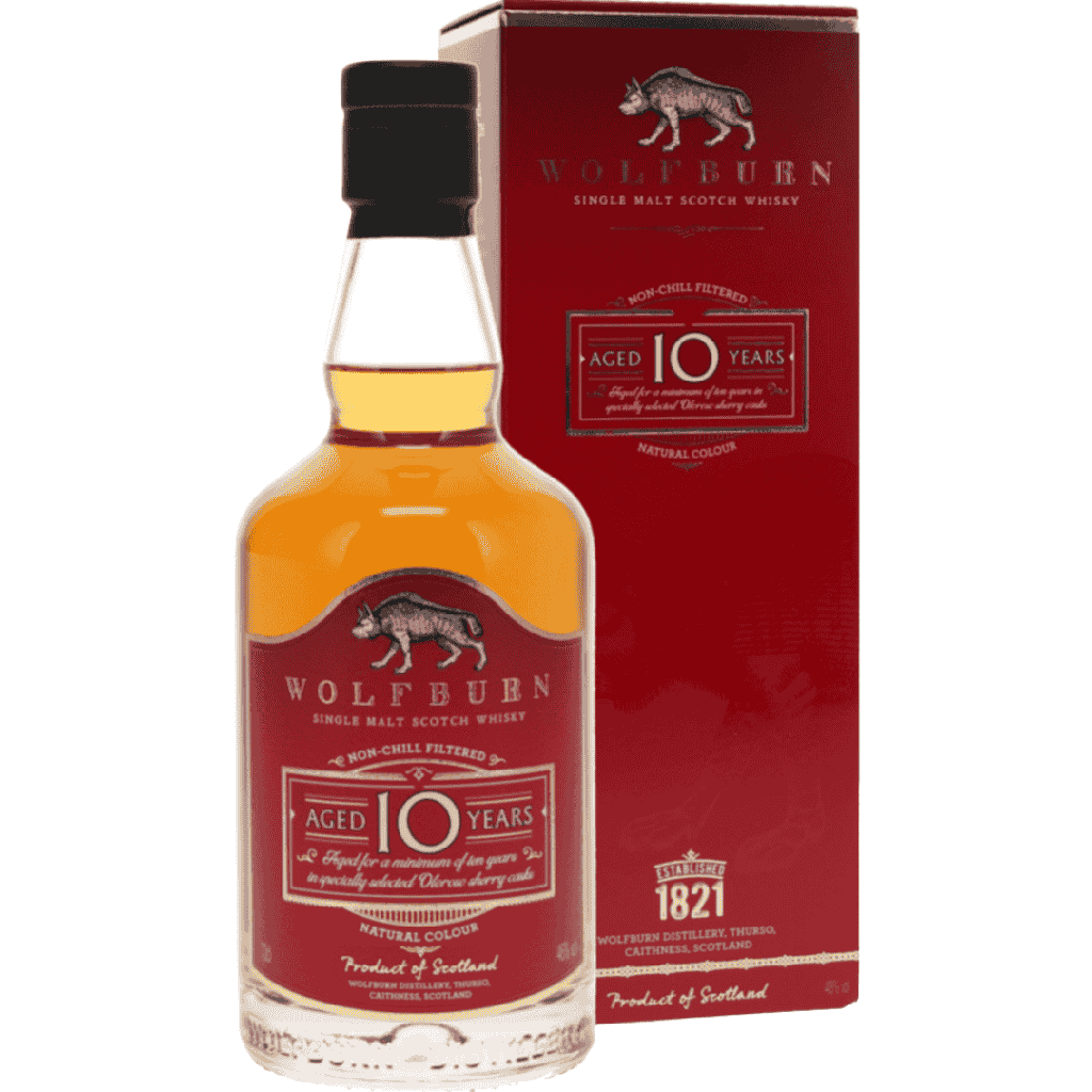 Wolfburn 10 Years Single Malt Whisky 70cl