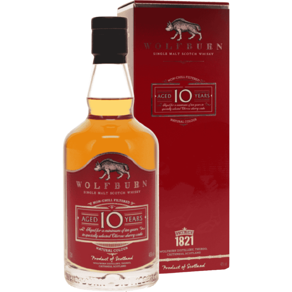 Wolfburn 10Y Single Malt Whisky 70cl