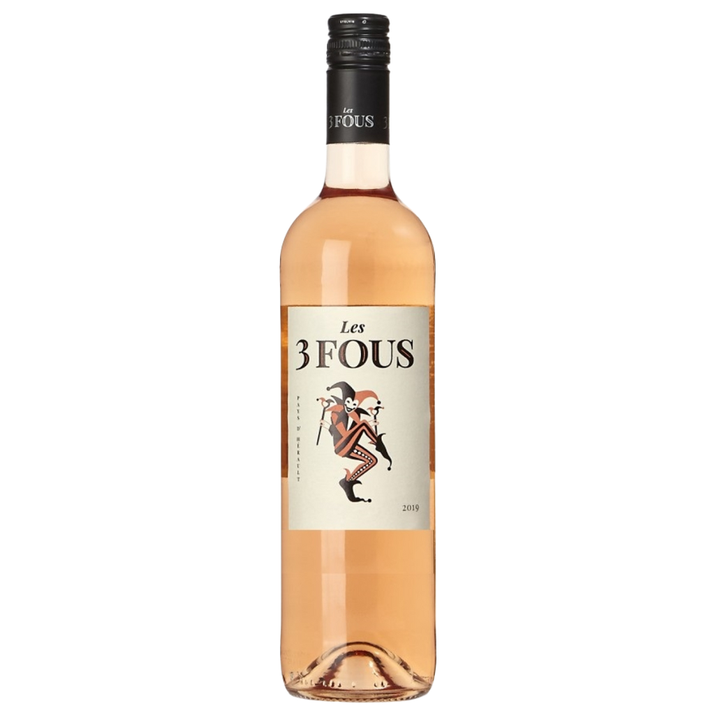 Les 3 Fous Rose 75cl