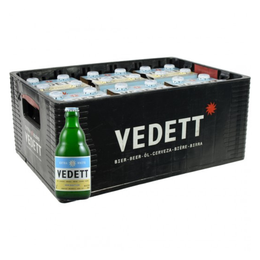 Vedett Extra White 24x33cl Bak (Leeggoed 4.50€)