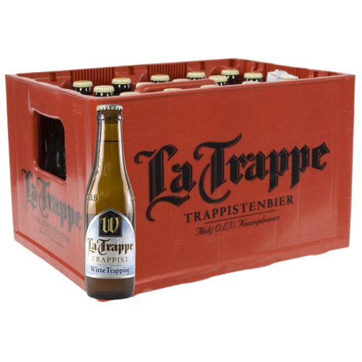 La Trappe Wit 24x33cl Bak (Leeggoed 4,50€)