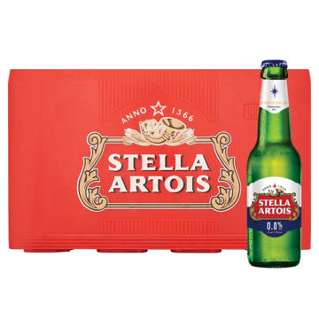 Stella 0.0 24x25cl Bak (Leeggoed 4,50€)