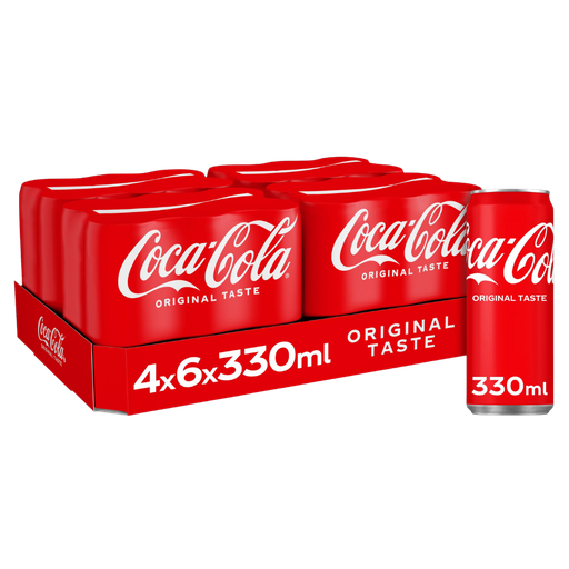 Coca Cola 24x33cl Blik