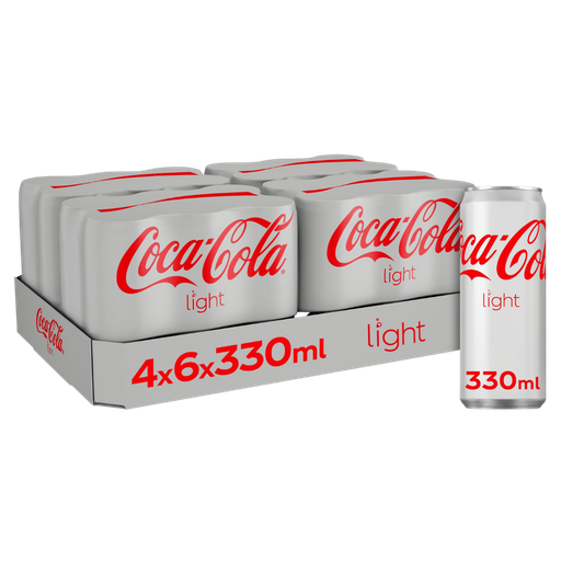 Coca Cola Light 24x33cl Blik