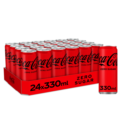 Coca Cola Zero 24x33cl Blik