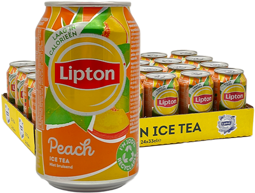 Lipton Ice-tea Peach 24x33cl Blik