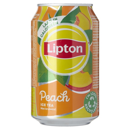 Lipton Ice-tea Peach 1x33cl Blik