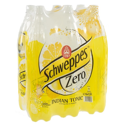 Schweppes Tonic Zero 6x1.5L Pet