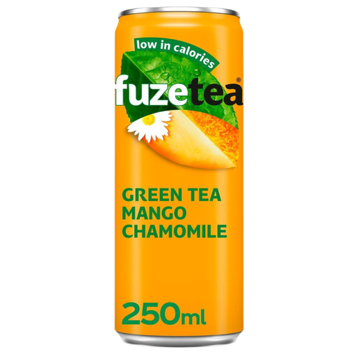 Fuze Tea Green Tea Mango Camomille Blik 1x25cl