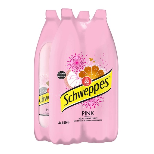Schweppes Pink 4x1.5L Pet