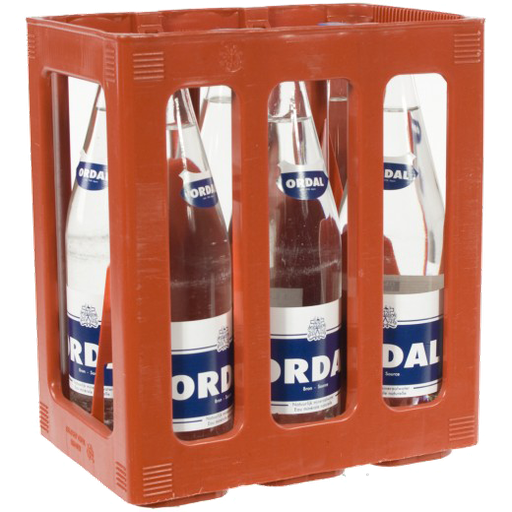 Ordal Plat Water 6x100cl Bak (Leeggoed 3,50€)