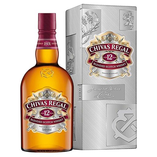 Chivas Regal 12 Years Blended Scotch Whiskey 70cl