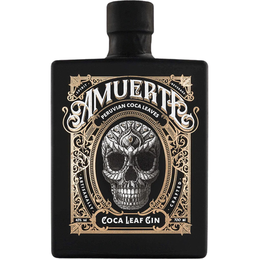 [2000673] Amuerte Black Coca Leaf Gin 70cl