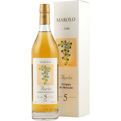 [2000820] Grappa Marolo Di Moscato Apres 5y 70cl