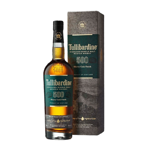 [2001050] Tullibardine 500 Sherry Cask Finish Single Malt Whisky 70cl