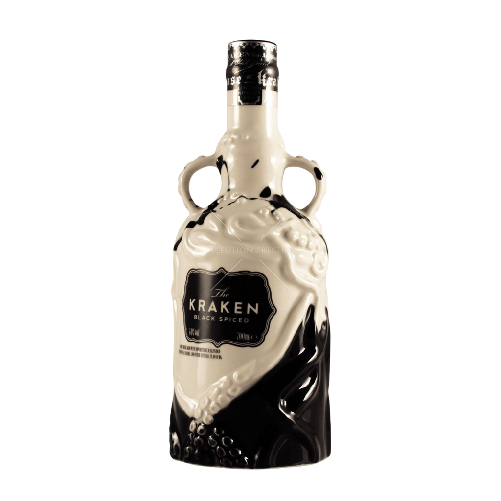 Kraken White Ceramic Black Spiced Rum Limited