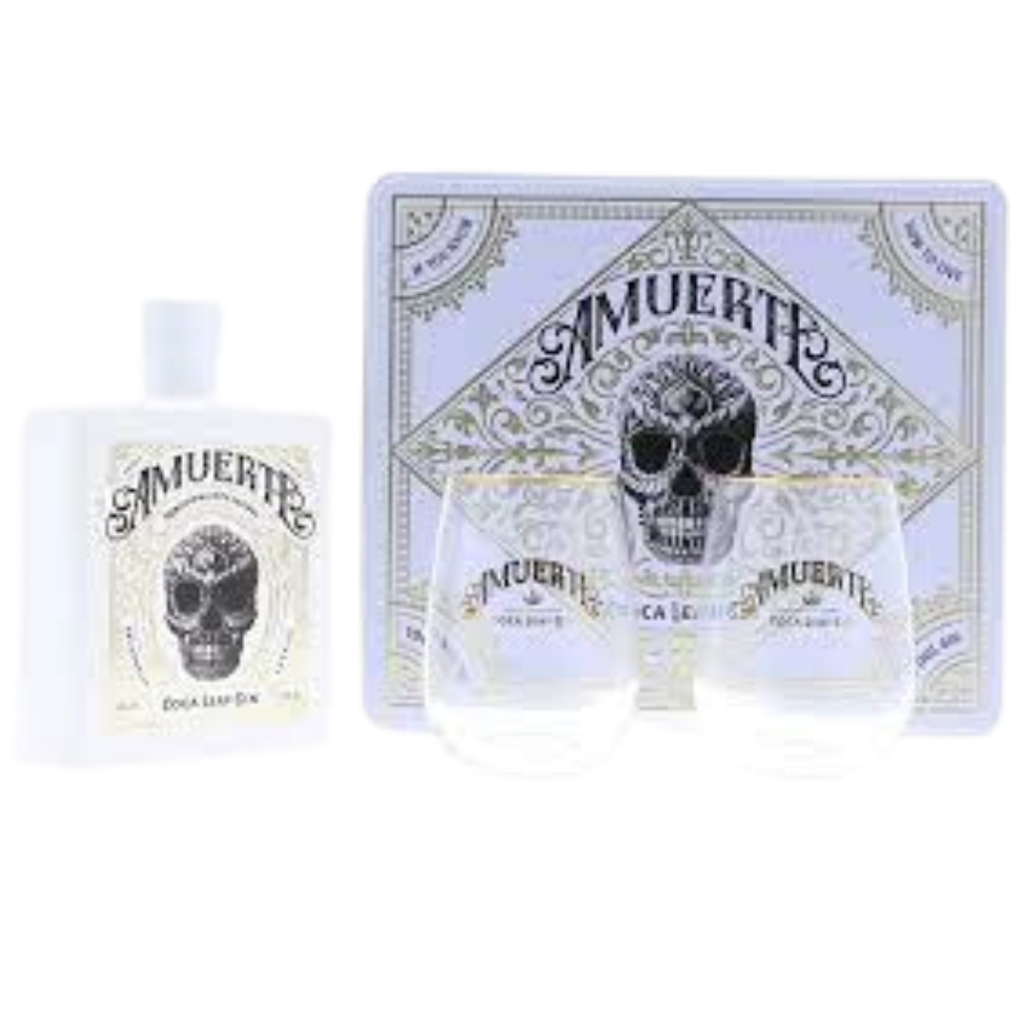 Amuerte White Coca Leaf Gin Box 70cl