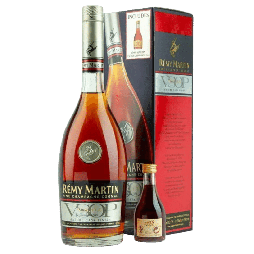 Rémy Martin VSOP Cognac fine Champagne 70cl + Mini 1738