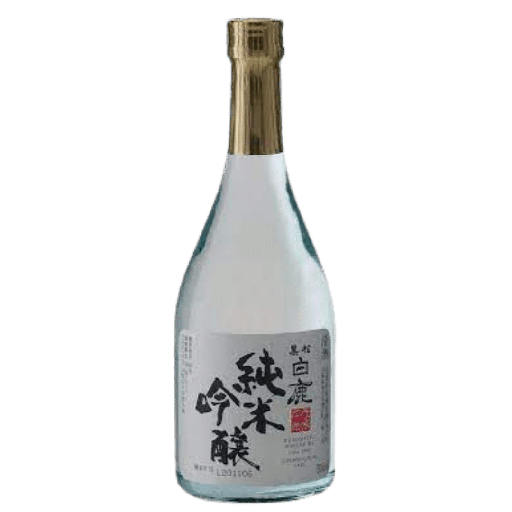 Hakushika Junmai Ginjo Sake 50cl