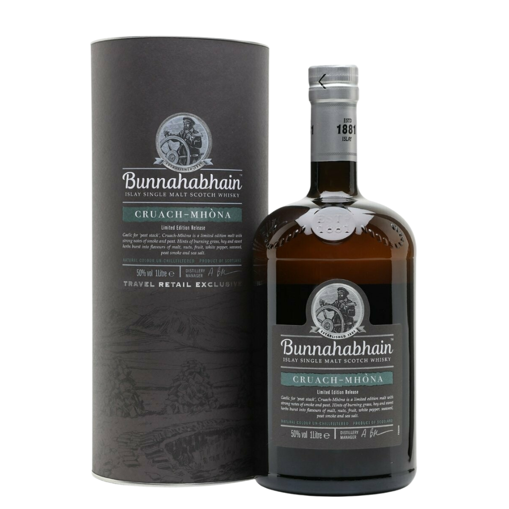 Bunnahabhain Cruach Mhona Single Malt Whisky 1L