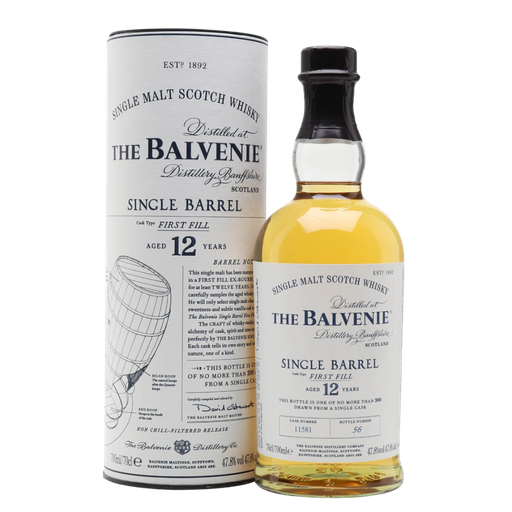 [2001026] The Balvenie 12Y Single Barrel 70cl