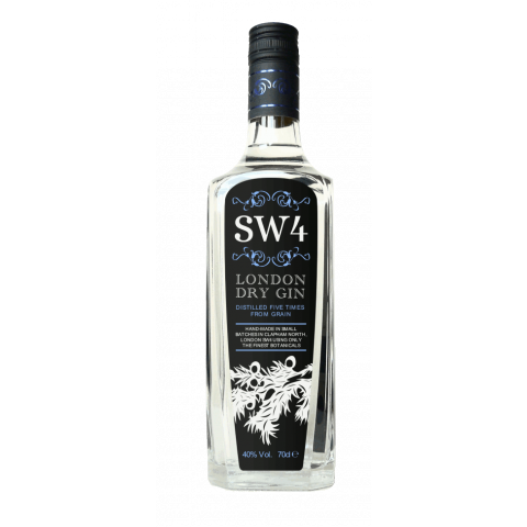 SW4 London Dry Gin 70cl