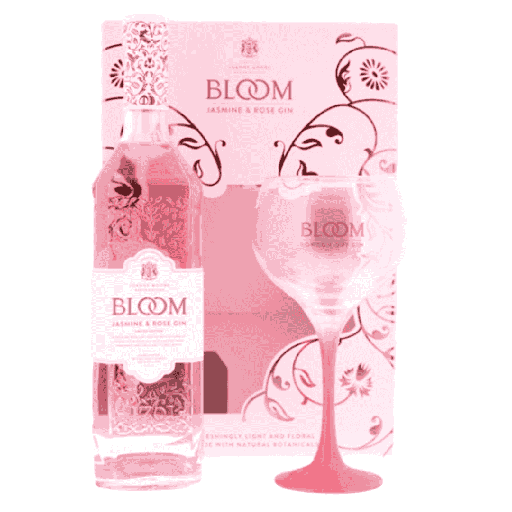 Bloom Jasmine and Rose Giftpack Gin 70cl