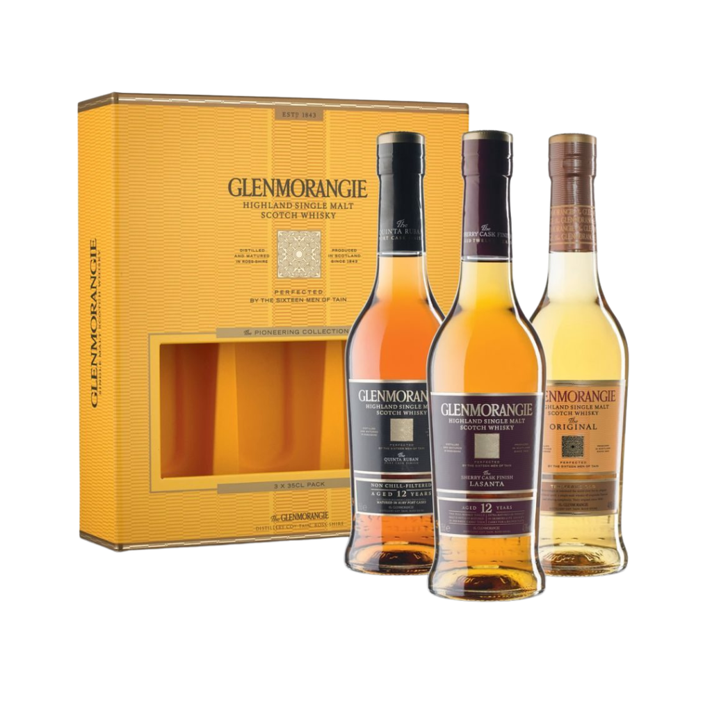 Glenmorangie The Pioneering Collection Single Malt Whisky 3x35cl