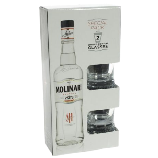 [2000980] Sambuca Molinari Gift Set 70cl