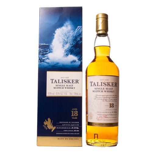 Talisker 18Y Single Malt Whisky 70cl