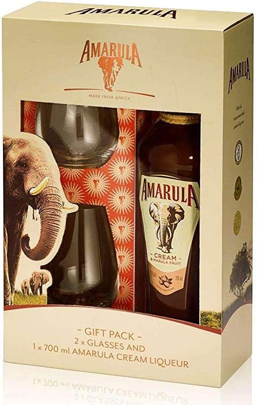 Amarula Cream Gift Box 2 Glazen Likeur