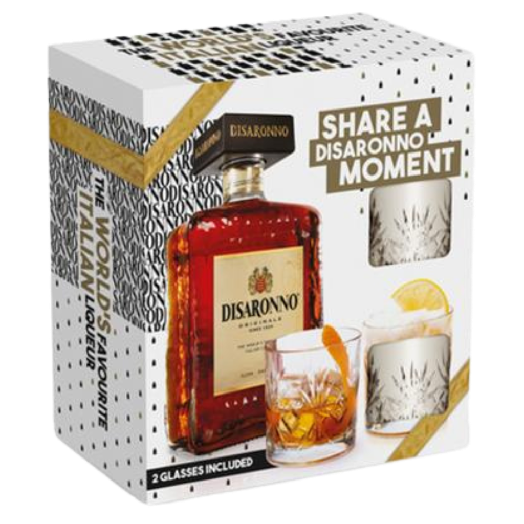 Disaronno Originale Gift Set + 2 Glazen