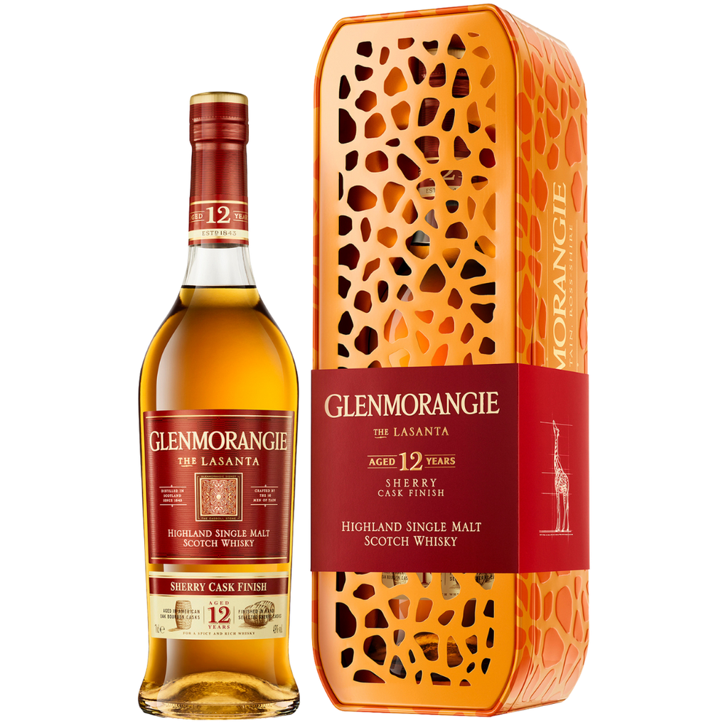 Glenmorangie Lasanta 12 Years Giraffe Box Single Malt Whisky 70cl