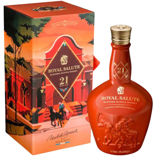 Chivas Regal 21 Years Royal Salute Polo Estancia Blended Scotch Whisky 70cl