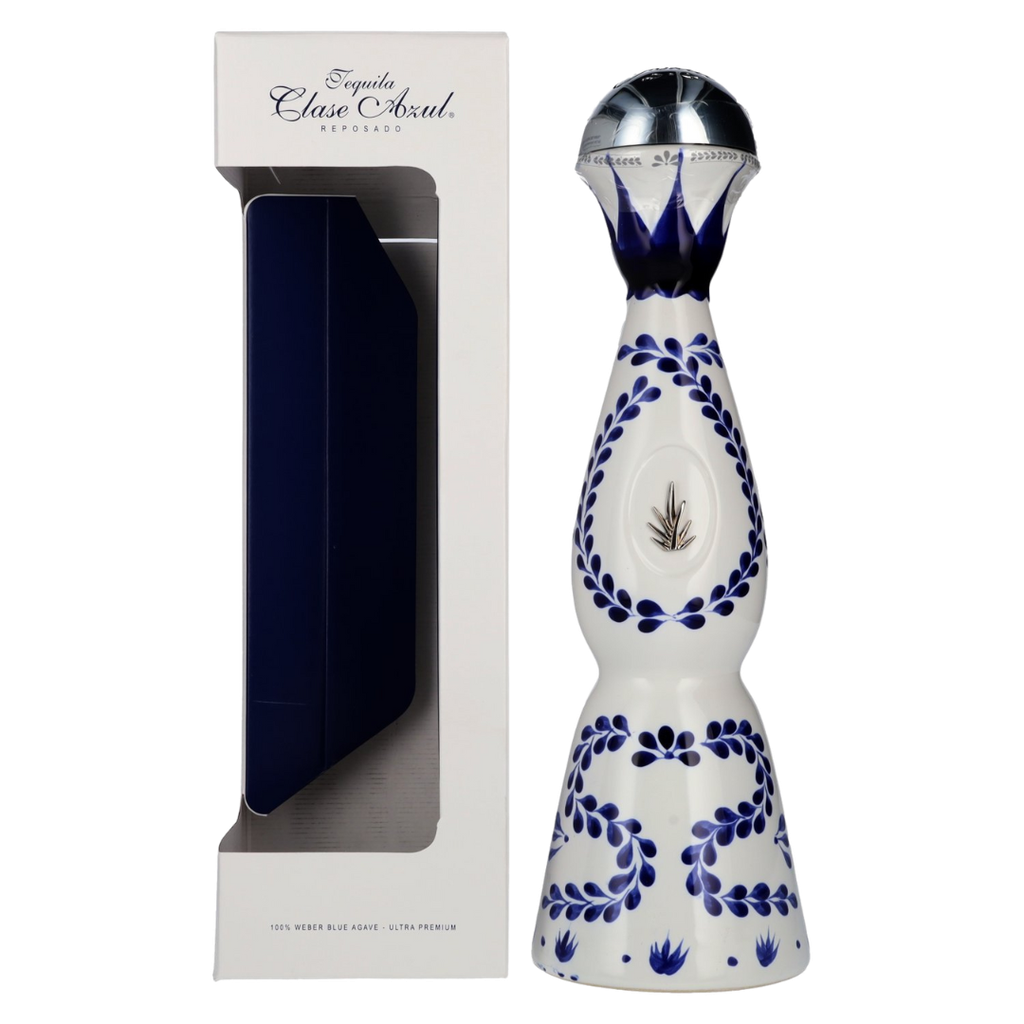 Clase Azul Reposado Tequila 70cl Bottle and Barrel
