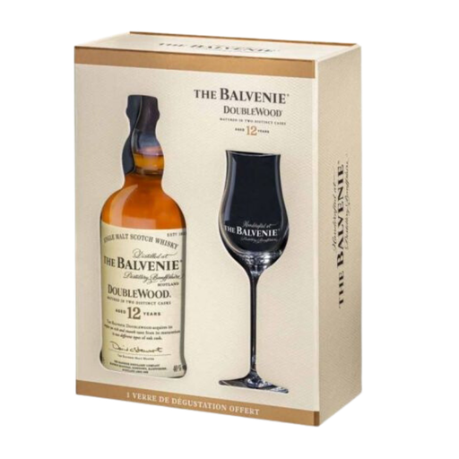 The Balvenie 12Y Doublewood Giftpack Single Malt Whisky 70cl