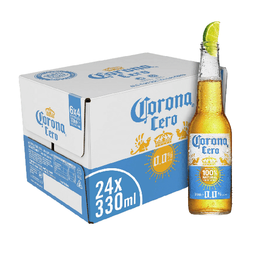 Corona 0% 24x33cl Doos