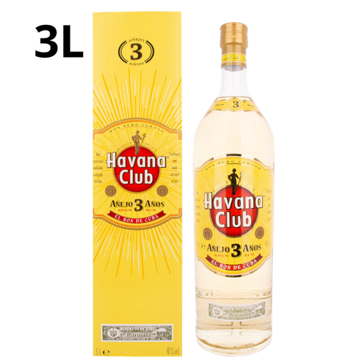 Havana Club Anejo 3Y Jeroboam Rum 3 Liter