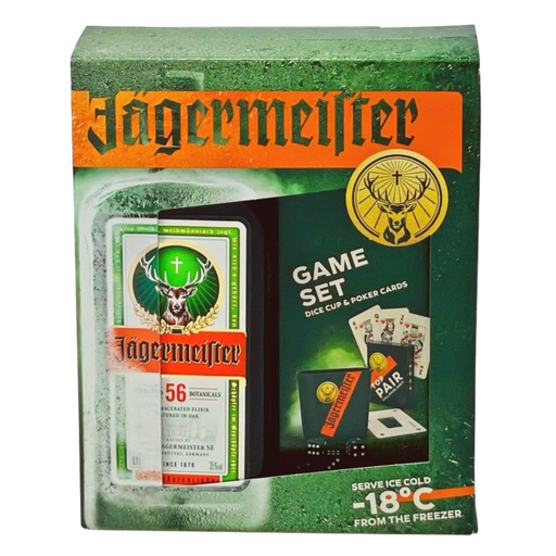 Jagermeister Game Card Pack 70cl