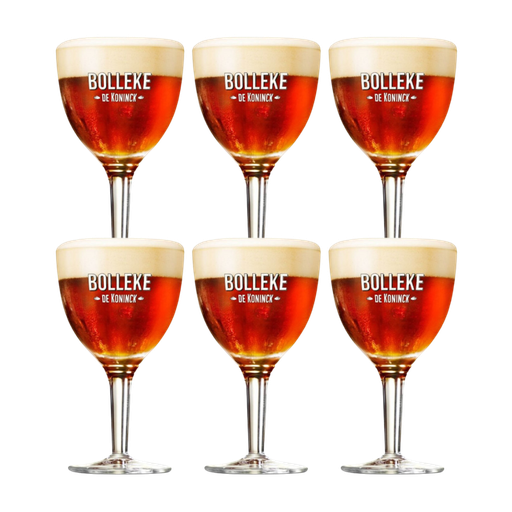 De Koninck Bolleke Glazen 6 stuks huur