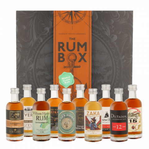 The Rum Box 10 x5cl Mini's
