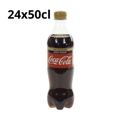 Coca Cola Zero No Cafeine 24x50cl Pet