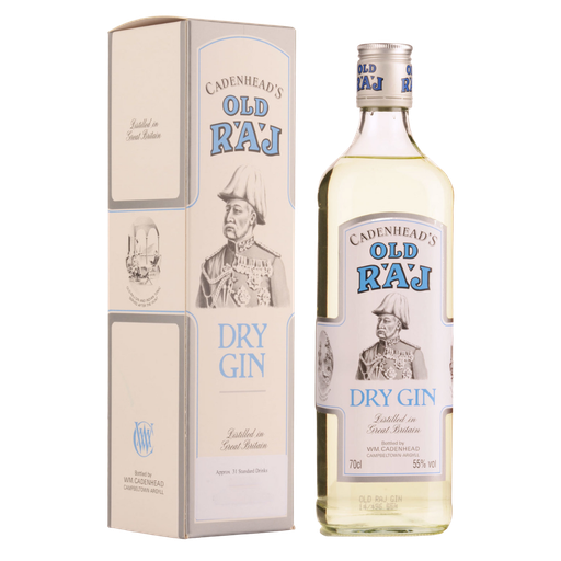 Old Raj Dry Gin Cadenhead Extra Strong 70cl