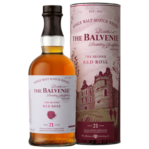 The Balvenie 21Y The Second Red Rose Single Malt Whisky 70cl