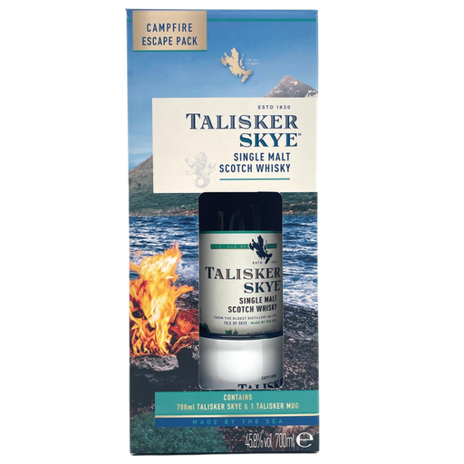 Talisker Skye Single Malt Whisky Campfire Escape Pack 70cl