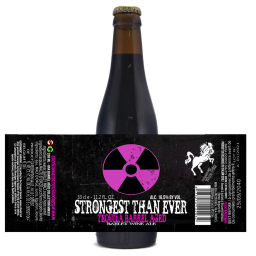 Strongest Than Ever Tequila Barrel Aged 1x33cl Fles (Leeggoed 0.10€)