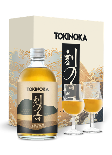 Tokinoka Whisky 50cl + 2 glazen GiftBox