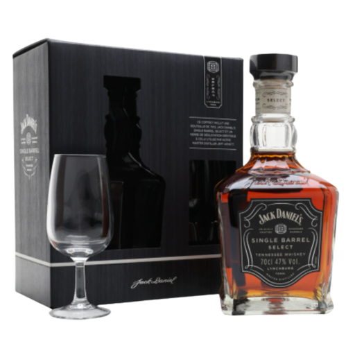 Jack Daniel's Single Barrel Select Tennessee Whiskey Giftset 70cl