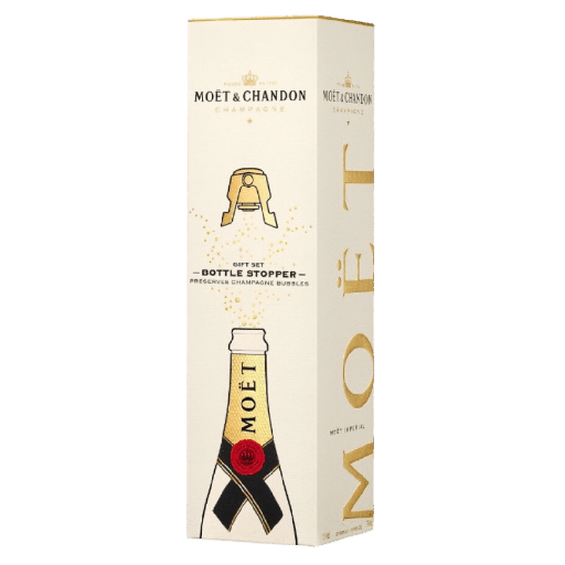 Moët & Chandon Champagne Brut + Afsluitdop 75cl