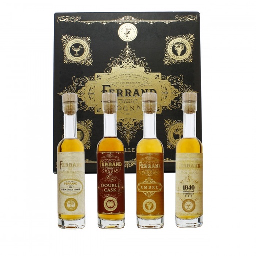 [2000939] Pierre Ferrand Experience Giftset 4x10cl
